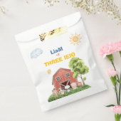 Farm Three I-E-I-O 3rd Birthday Bedankzakje (Gezegeld)