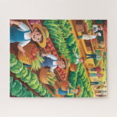 Farm-to-table harvest Puzzle Legpuzzel (Horizontaal)