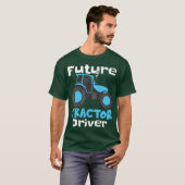 Farm Tractor Boy Farmer T-shirt (Voorkant volledig)