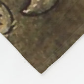 "Farm Troll" door Zweedse kunstenaar John Bauer Fleece Deken (Hoek)