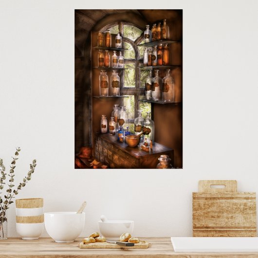 Farmaceuticum - Diverse plaatsen Poster (Keuken)