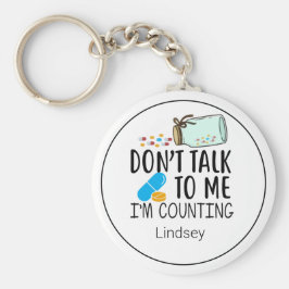 Farmaceuticus/apotheker Funny Praat niet met Sleut Sleutelhanger