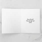 Farmaceuticus "Gefeliciteerd" Kaart (Binnen)