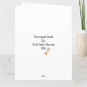 Farmaceuticus "Gefeliciteerd" Kaart (Achterkant)