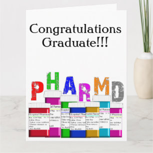 Farmaceuticus "Gefeliciteerd" Kaart