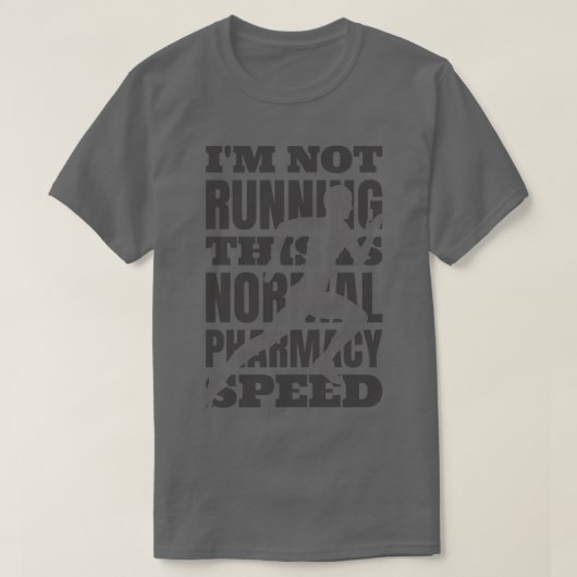 Farmaceuticus Ix27m die niet draait Dit is normaal T-shirt (Design voorkant)