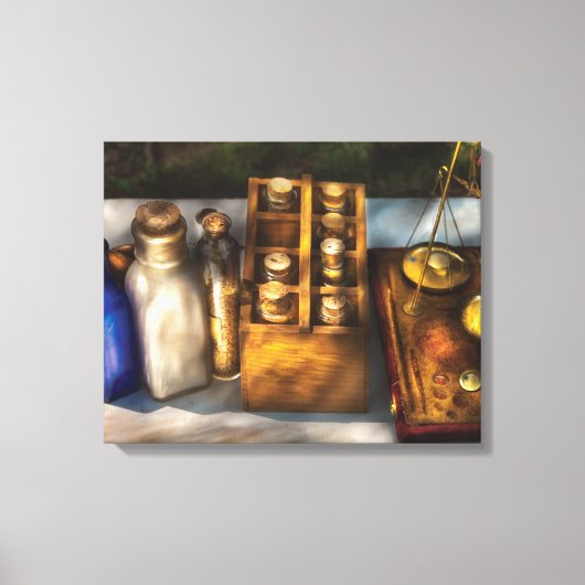 Farmaceuticus - Veldgeneesmiddelen Canvas Afdruk (Voorkant)