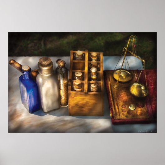 Farmaceuticus - Veldgeneesmiddelen Poster (Voorkant)