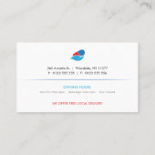 Farmaceutisch bedrijf | Drukkerij Visitekaartje (Achterkant)