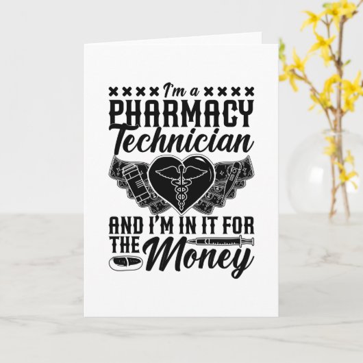 Farmaceutisch Geneesmiddelenbureau Ik ben apotheke Kaart (Gele Bloem)