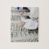 Farmaceutisch gips voor telmachines legpuzzel (Verticaal)