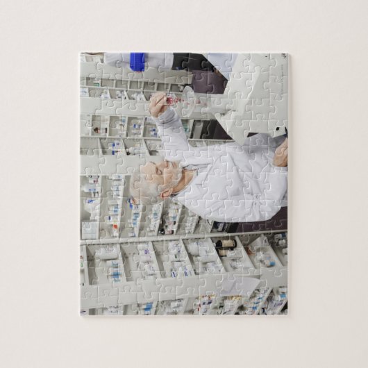 Farmaceutisch gips voor telmachines legpuzzel (Verticaal)