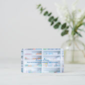Farmaceutisch medicijn visitekaartje (Staand voorkant)