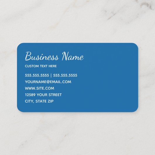 Farmaceutisch medicijn visitekaartje (Achterkant)