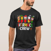 Farmaceutisch personeel, apotheker, kerst t-shirt (Voorkant)