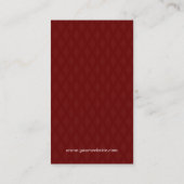 Farmaceutisch - Retro Stijlvol Visitekaartje (Achterkant)