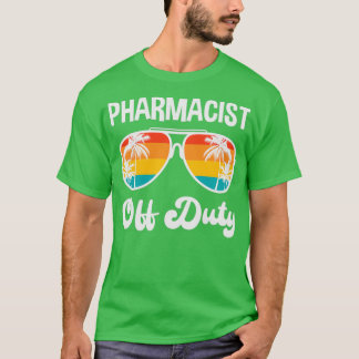 Farmaceutisch Shirt voor zomervakantie Funny Va