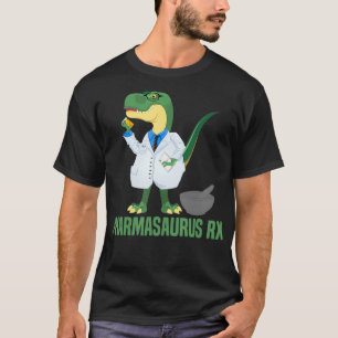 Farmaceutisch specialist Pharmasaurus RX Di T-shirt