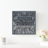 Farmaceutisch specialist vierkante klok (Huis)