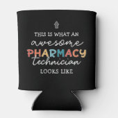 Farmaceutisch technicus Geweldige farmacie Tech Fu Blikjeskoeler (Achterkant)