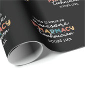 Farmaceutisch technicus Geweldige farmacie Tech Fu Cadeaupapier (Rol Hoek)