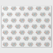 Farmaceutisch technicus Geweldige farmacie Tech Fu Cadeaupapier (Vlak)