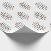 Farmaceutisch technicus Geweldige farmacie Tech Fu Cadeaupapier (Hoek)