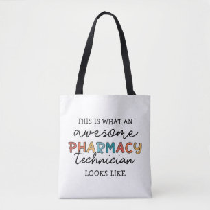 Farmaceutisch technicus Geweldige farmacie Tech Fu Tote Bag