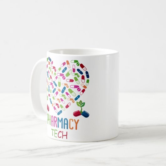 Farmaceutisch technicus koffiemok (Voorkant links)