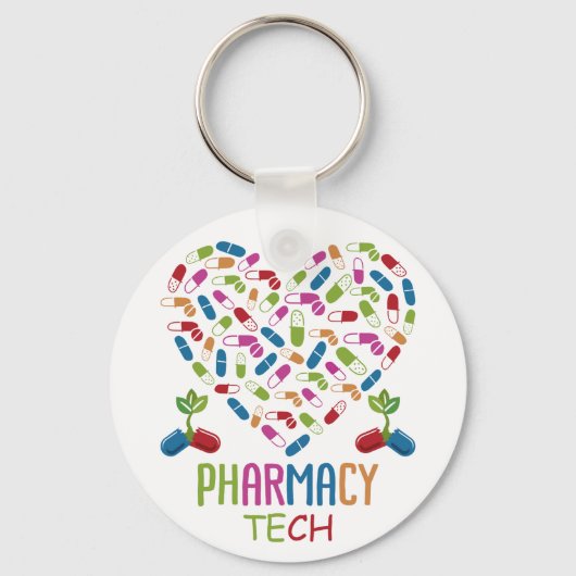 Farmaceutisch technicus sleutelhanger (Voorkant)