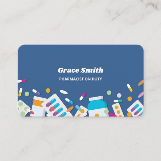 farmaceutisch visitekaartje (Voorkant)