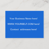 Farmaceutisch visitekaartje (Achterkant)