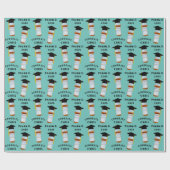 Farmaceutische Afstuderen Cadeaupapier (Vlak)