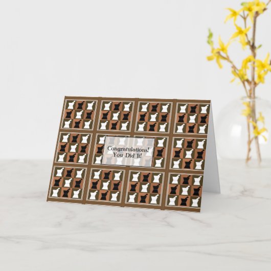 Farmaceutische Afstuderen Kaart (Gele Bloem)