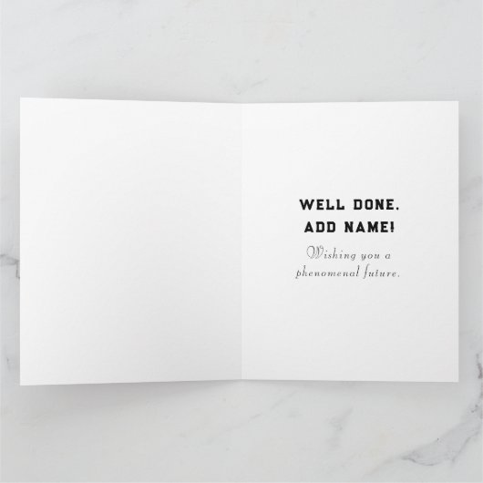 Farmaceutische Afstuderen Kaart (Binnen)