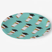 Farmaceutische Afstuderen Papieren Bordje (Gekanteld)