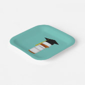 Farmaceutische Afstuderen Papieren Bordje (Gebogen)