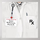 Farmaceutische Afstuderen Poster (Voorkant)