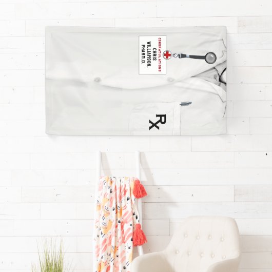 Farmaceutische Afstuderen Spandoek (Insitu)