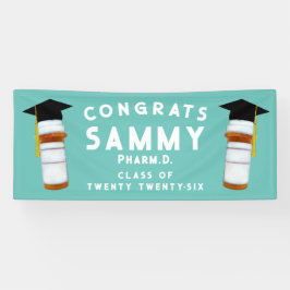 Farmaceutische Afstuderen Spandoek