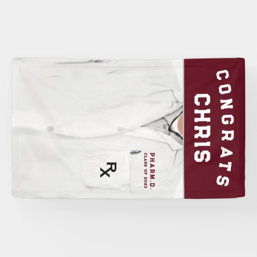 Farmaceutische Afstuderen Spandoek (Horizontaal)