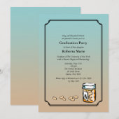 Farmaceutische Afstuderen Uitnodiging (Voorkant / Achterkant)