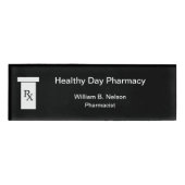 Farmaceutische apotheker naambadge (Voorkant)