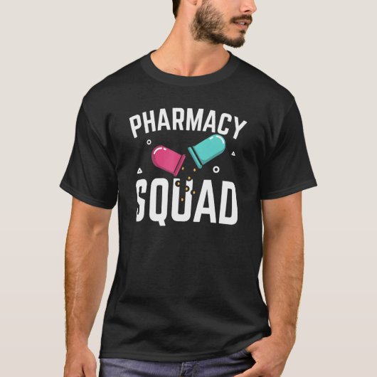 Farmaceutische apotheker Pharm Technicien T-shirt (Voorkant)