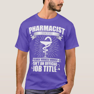 Farmaceutische apotheker Professie Pharma T-shirt