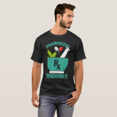Farmaceutische apotheker t-shirt (Voorkant volledig)
