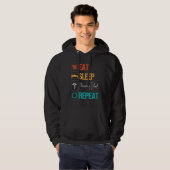 Farmaceutische apotheker Technicus Afstuderen verp Hoodie (Voorkant volledig)