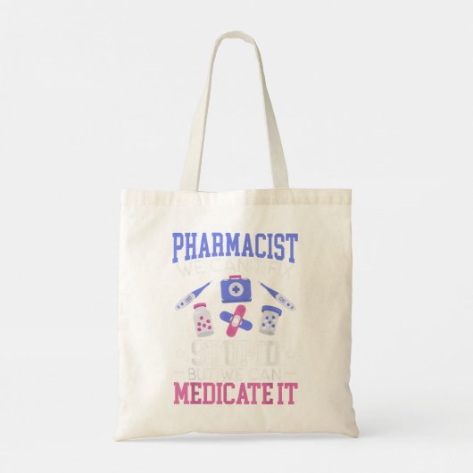 Farmaceutische assistent tote bag (Achterkant)