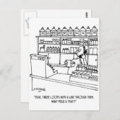 Farmaceutische Cartoon 3109 Briefkaart (Voorkant / Achterkant)