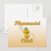 Farmaceutische categorie Chick Briefkaart (Voorkant / Achterkant)